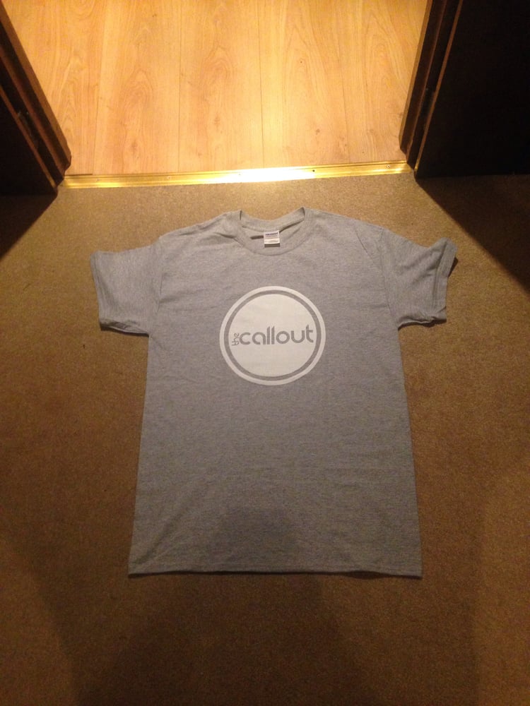 Image of 'NEW' THE CALLOUT CIRCLE LOGO TEE (gildan heavy & soft style) 