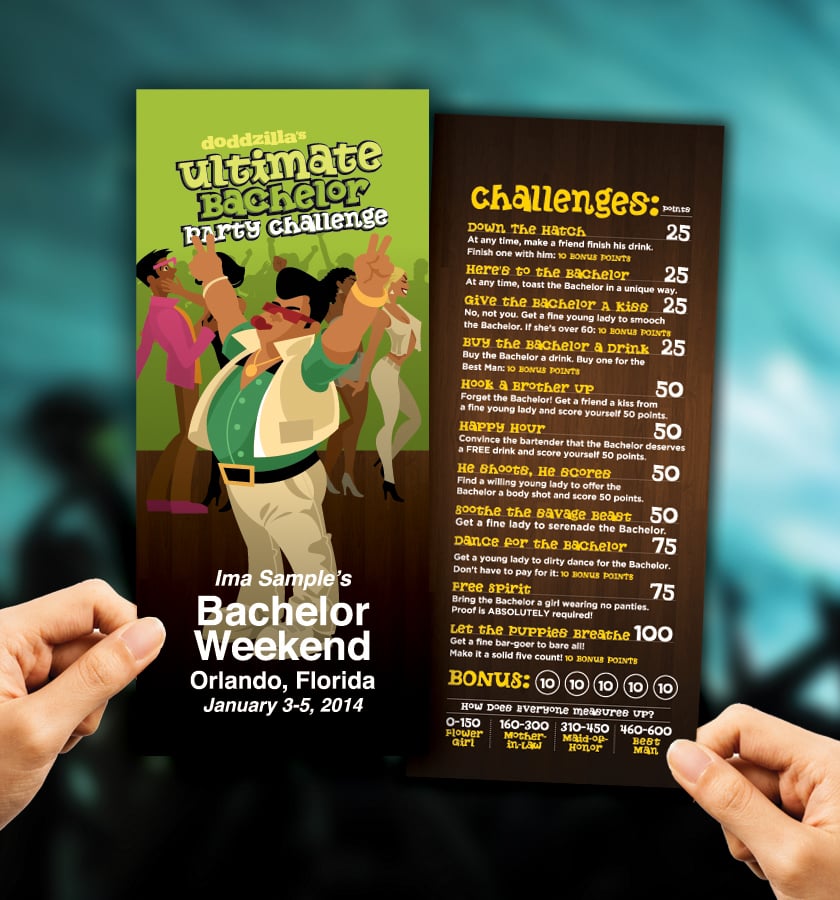Image of Ultimate Bachelor Party Challenge - GROOM