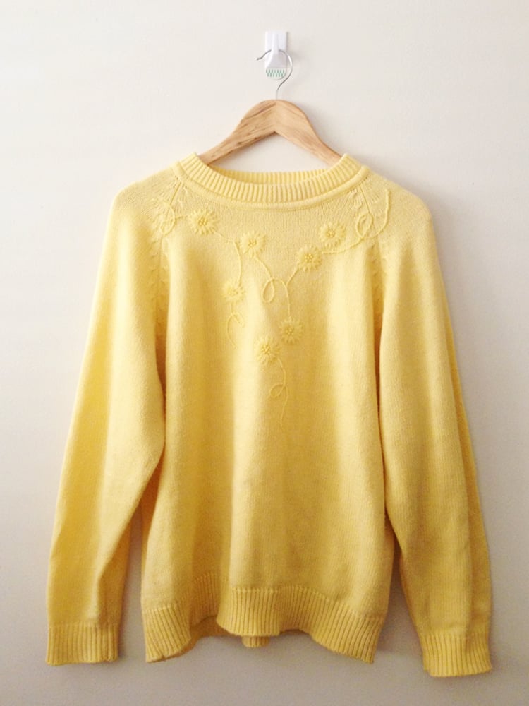 Image of Yellow Sweater