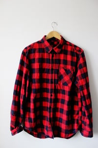 Image of Men's Flannel Plaid Shirt
