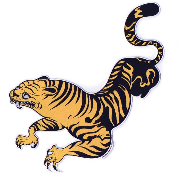 Image of Mertz Tiger Logo Sticker