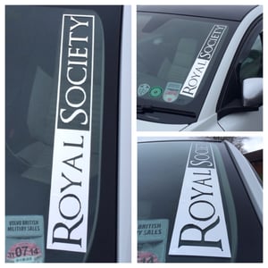 Image of Windscreen Sticker
