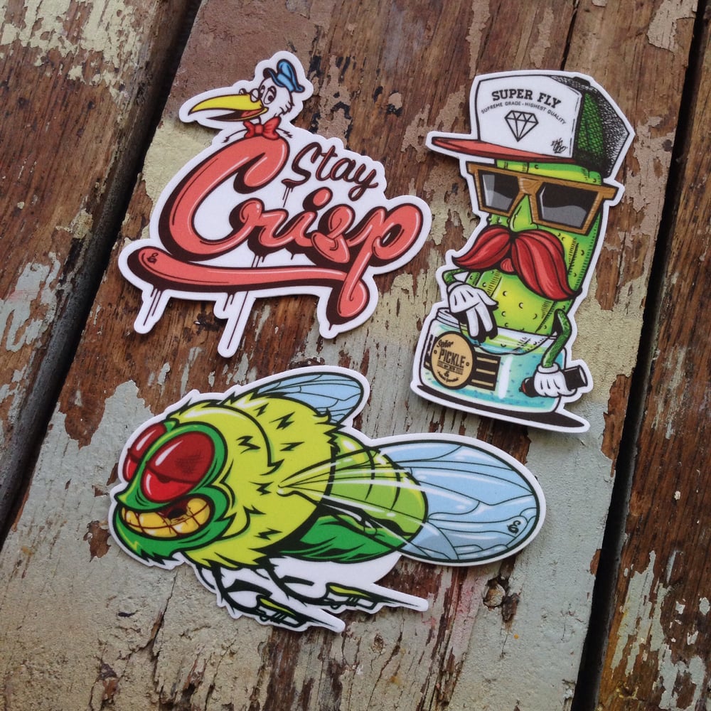 Image of Stay Crisp Sticker Pack