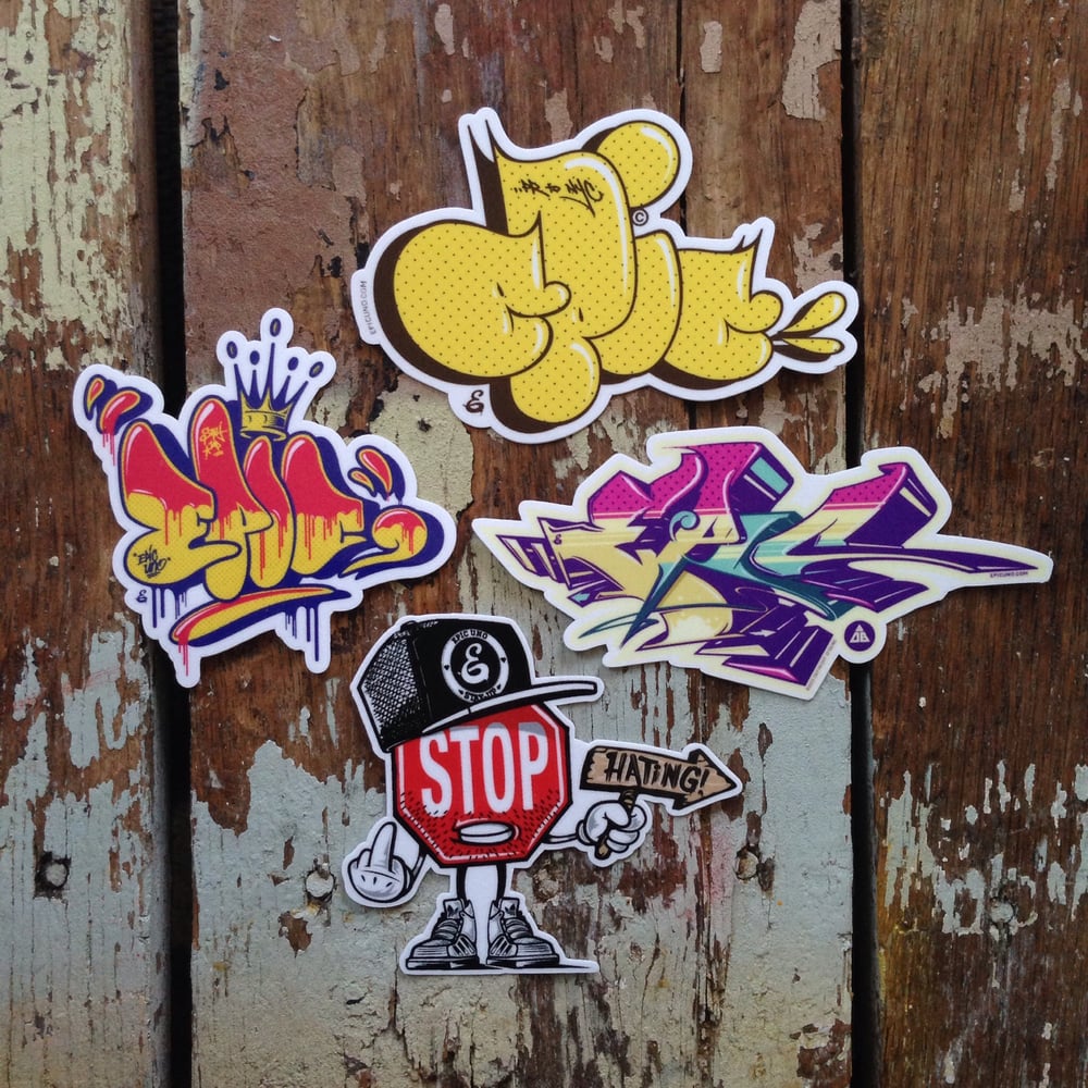 Image of Graffiti Sticker Pack