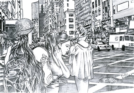 Wandering Through New York
