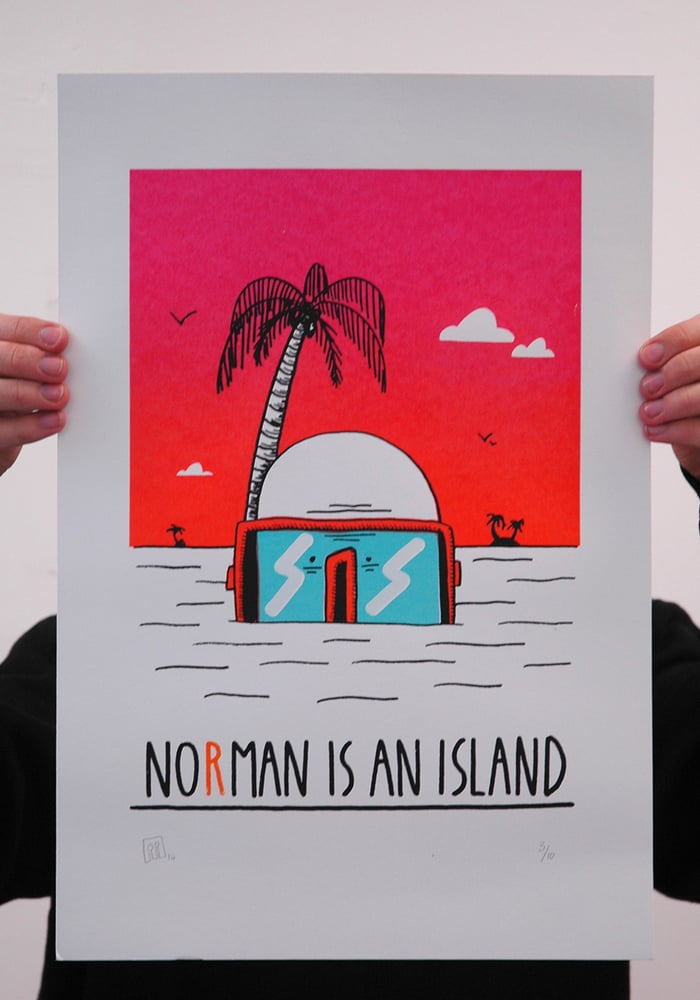 Image of "No man is an island" 