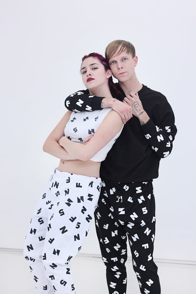 Image of PANTS BLACK//