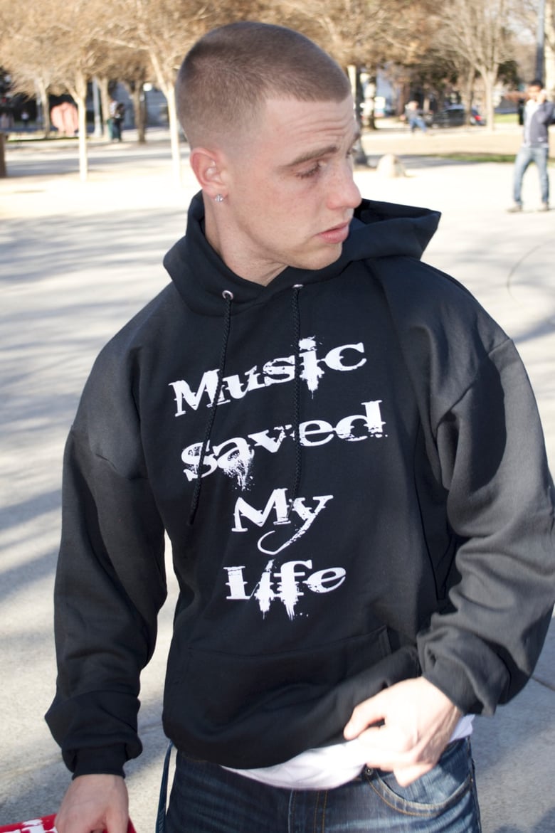 Image of Hoodies "Music Saved My Life"