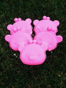 Image of LASHLIFE PINK BEAR COIN PURSE