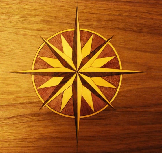 COMPASS STARS NAUTICAL / The Marquetry Inlay Company Limited