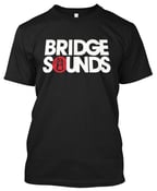 Image of BRIDGE SOUNDS BLACK TEE