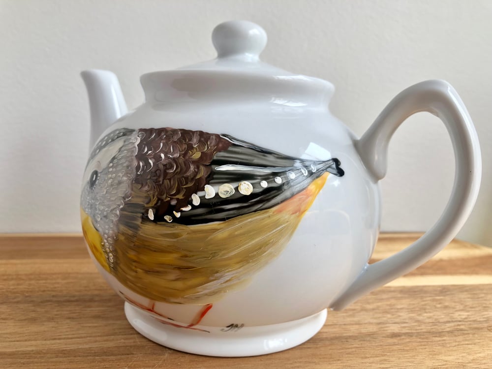 Spotted Pardalote Teapot