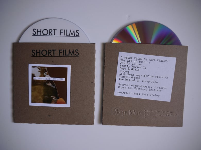 Image of Short films by Matt Kieley (2005-2012) DVD