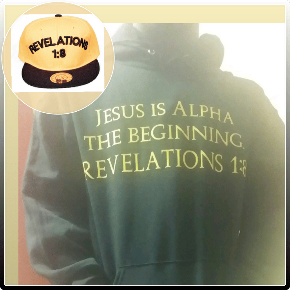 Image of JESUS IS ALPHA HOODIE