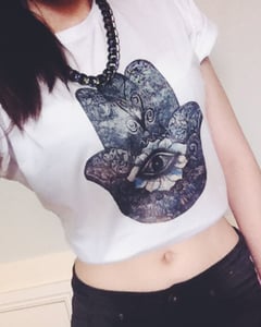 Image of Hamsa Hand Crop Top