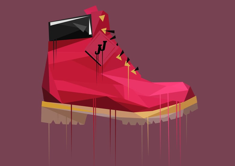 Image of Ruby Red Canvas