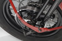 Image 1 of Replica Harley Davidson Knucklehead Flathead FL G EL UL Finned Front Brake Drum
