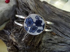 Image of Blue Floral Bracelet