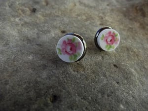 Image of Texas Rose earrings post