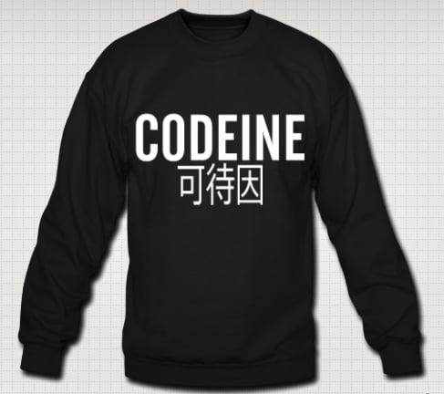 Image of Codeine Crewneck