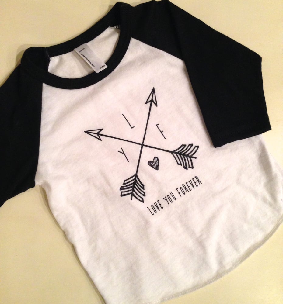 Image of Infant Black Logo Tee 