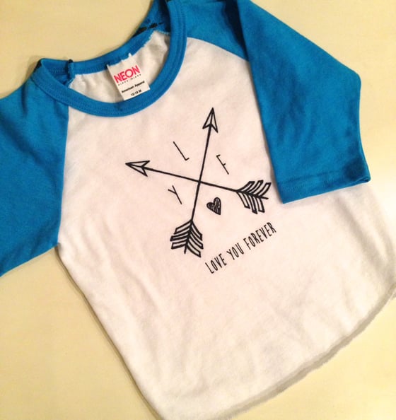 Image of Childs Blue Logo Tee