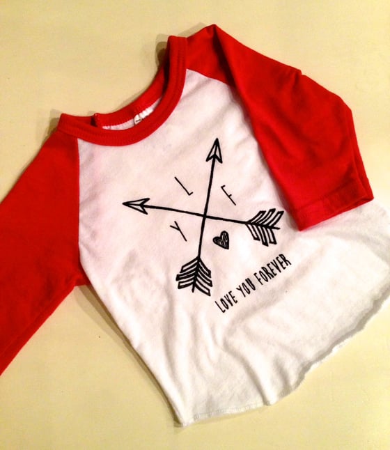 Image of Infant Red Logo Tee