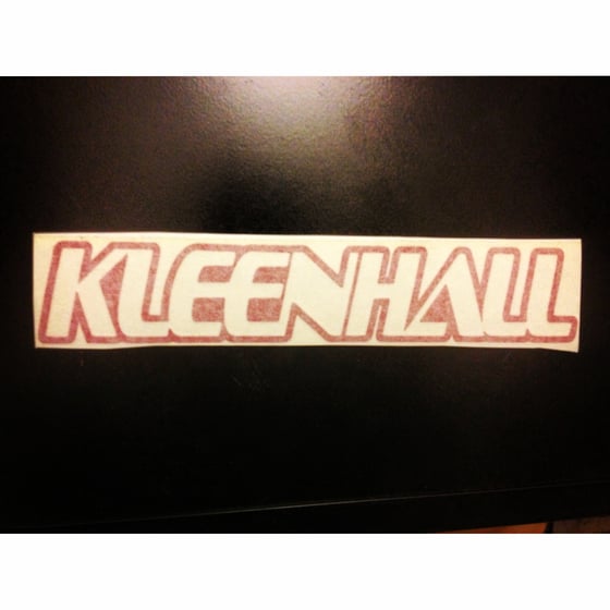 Image of KleenHall stickers