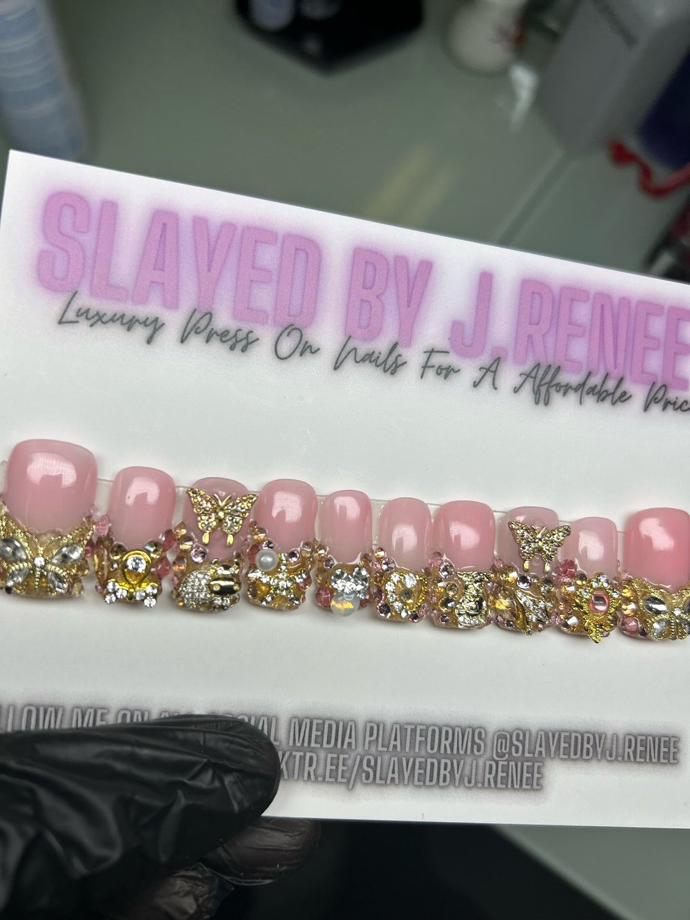 French Medium Length Bling 