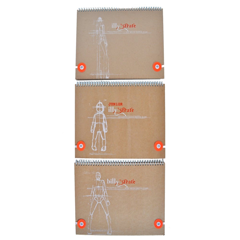 Image of ILLY STRATE QUICKSKETCH DIARY COLLECTION