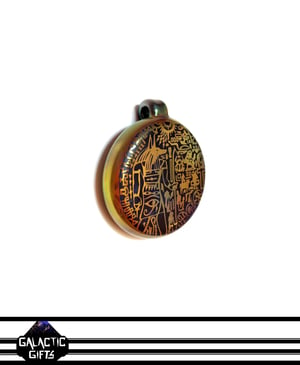 Image of Masataka Joei Egyptian God Anubis Sacred Gold Medallion 2