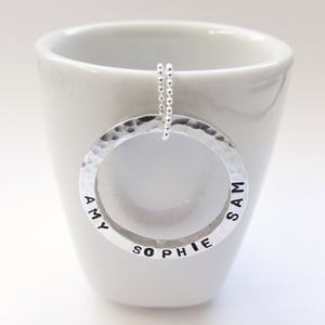 Image of Family Names Personalised Necklace