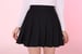 Image of MADE TO ORDER - Black Pleated Cheer Skirt