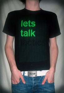 Image of Subliminal Messages T Shirt - BLACK / GREEN