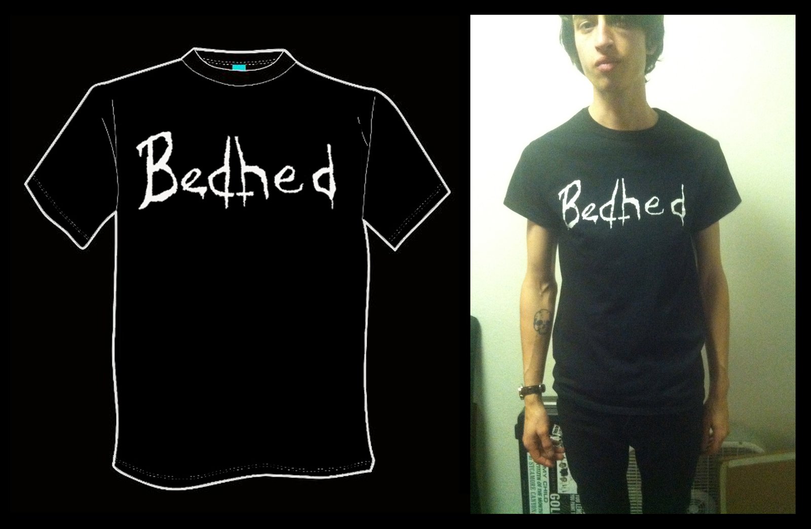 Bedhed TShirts / GPAADAK Records