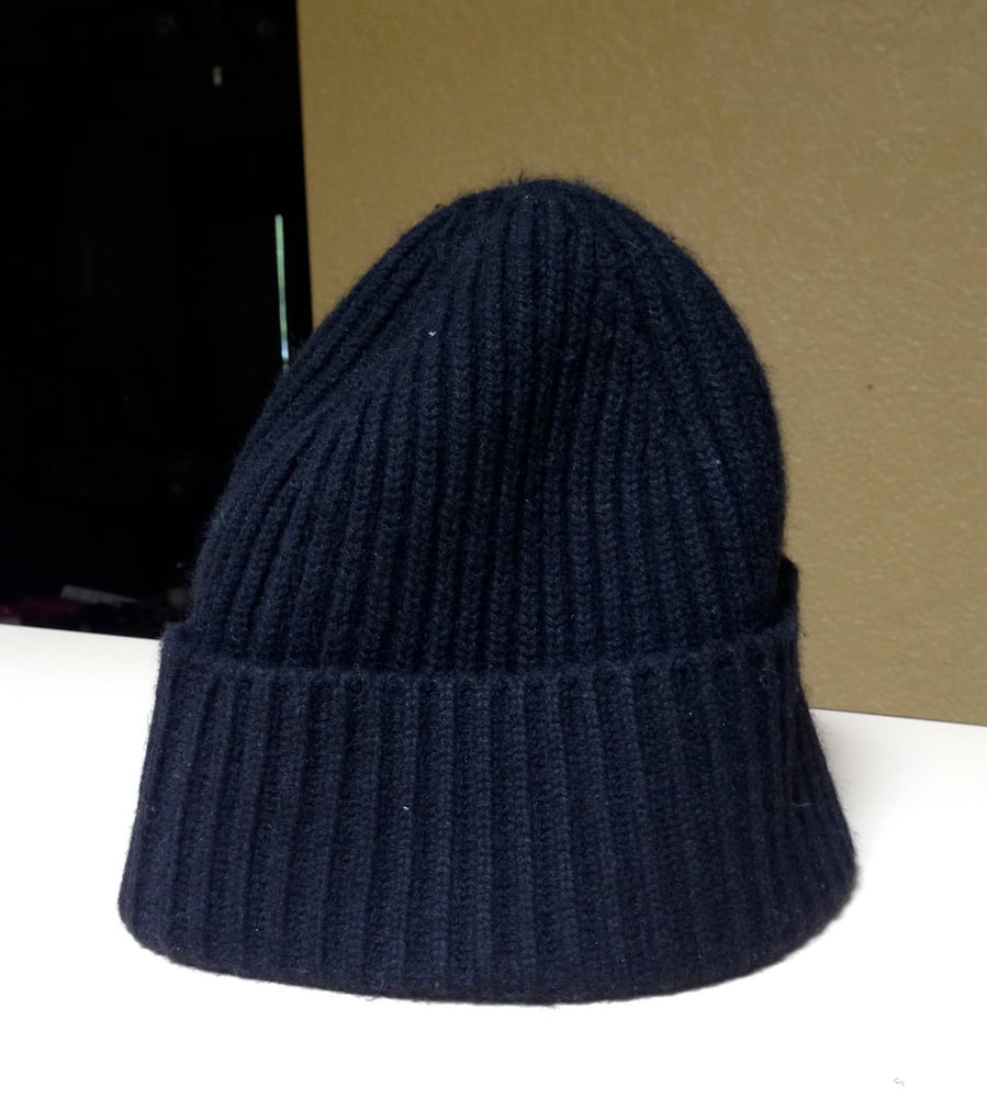 Image of Pusha T's Marc Jacobs beanie