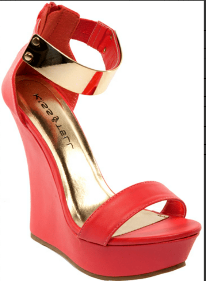 Image of Valera Wedge-Coral