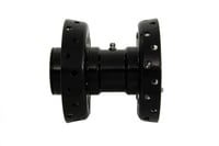 Image 3 of Replica 1936-66 Harley Davidson Knucklehead Panhead Flathead Black Wheel Hub Star Type