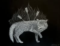 "In Ember & In Flame (we both go down together in the end)" Print