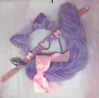 Purple Kitten petplay 💜🐈‍⬛ set 