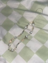 Seaside phone charm