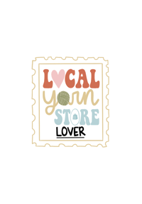 Image 1 of Local Yarn Store Lover Enamel Pin