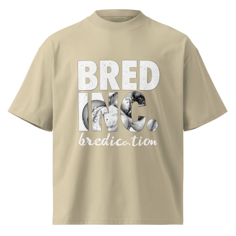 BRED INC. BREDICATION oversized t-shirt Image 3
