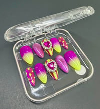 Image 5 of Acid Kiss Press-On Nails Size Large 