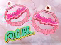 Image 5 of Retro Bamboo dangles