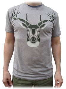 Image of White Tailin' It - Dark Heather Gray