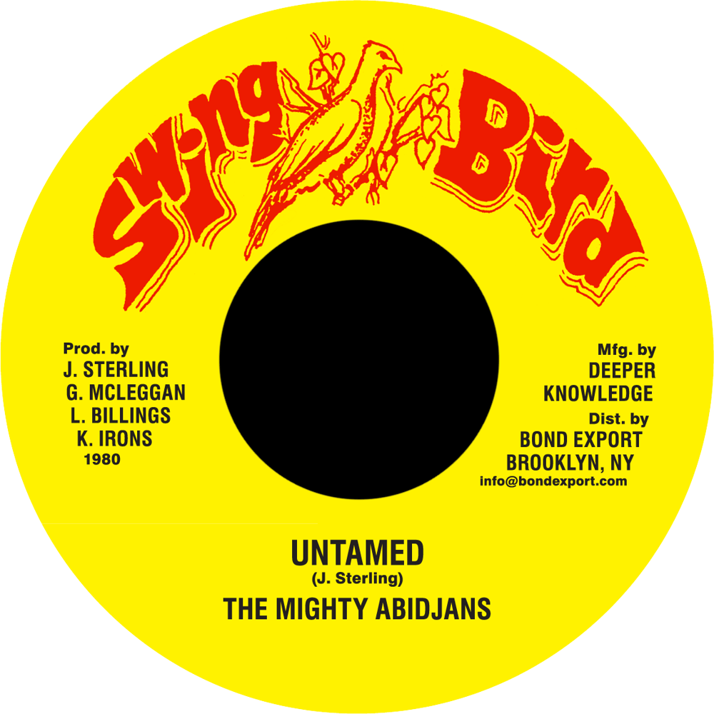 Image of Mighty Abidjans - Untamed 7" (Swing Bird)