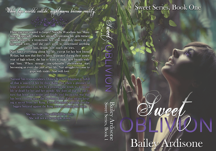 Image of Signed Paperback of Sweet Oblivion (Sweet Series #1)