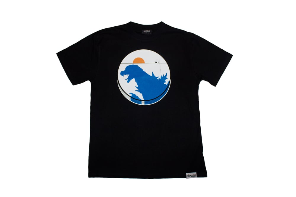 Image of Zilla Tee (Sky/Gold)