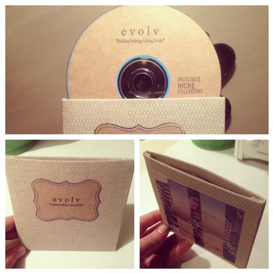 Image of Building Nothing, Laying Bricks" by evolv *Minimal Edition* CD